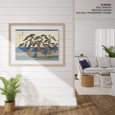 Hampton,Style,Living,Room,Interior,With,Frame,Mockup,,3d,Render