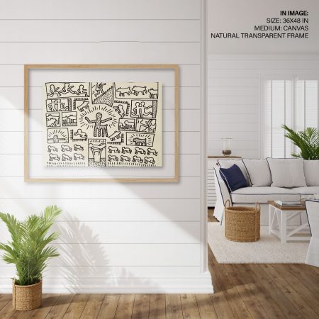 Hampton,Style,Living,Room,Interior,With,Frame,Mockup,,3d,Render