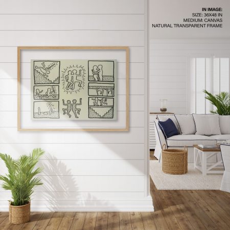 Hampton,Style,Living,Room,Interior,With,Frame,Mockup,,3d,Render
