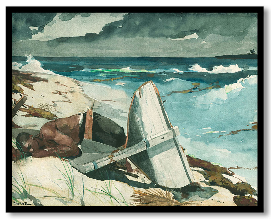 After the Hurricane, Bahamas by Winslow Homer (1899)