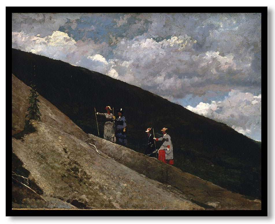In the Mountains by Winslow Homer (1877)