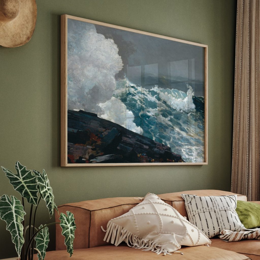 Northeaster by Winslow Homer (1895; reworked by 1901)