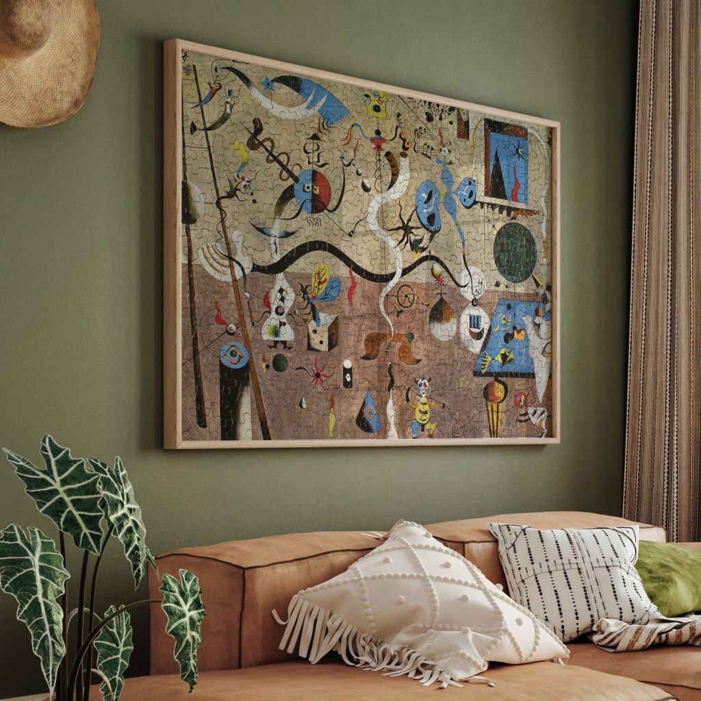 Jigsaw puzzle:Carnival of Harlequin by Joan Miro by Joan Miro (1965)