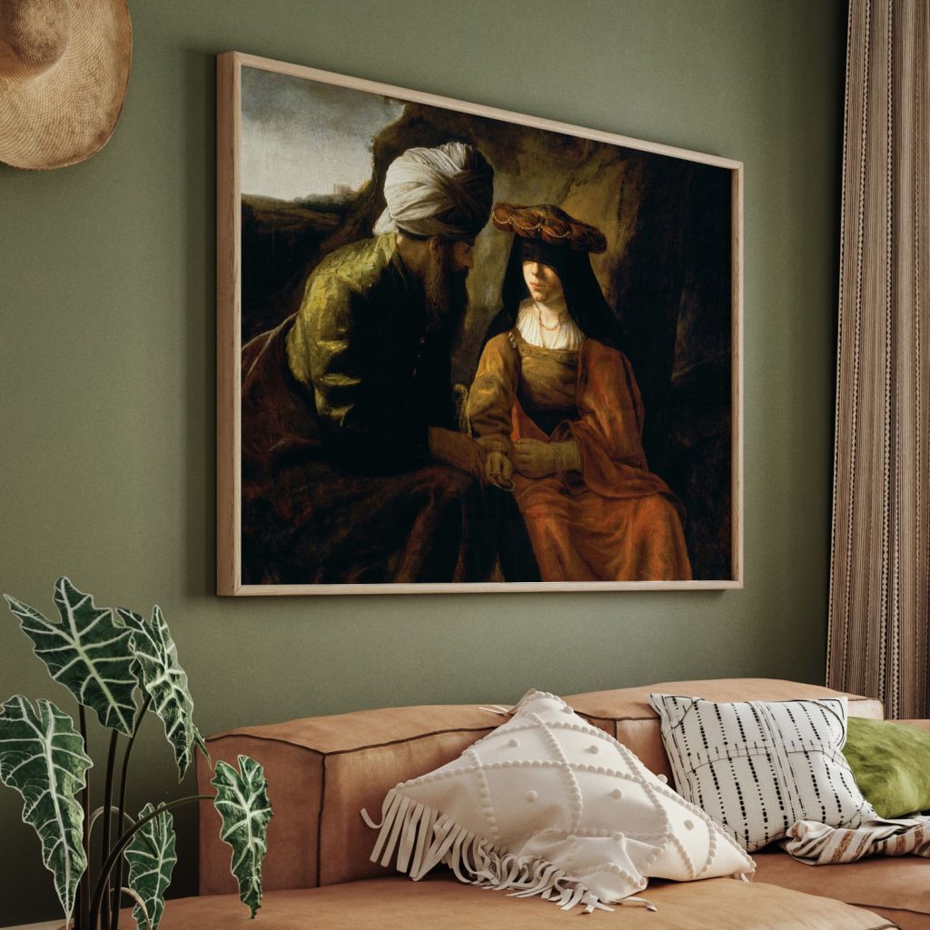 Judah and Tamar by Rembrandt van Rijn