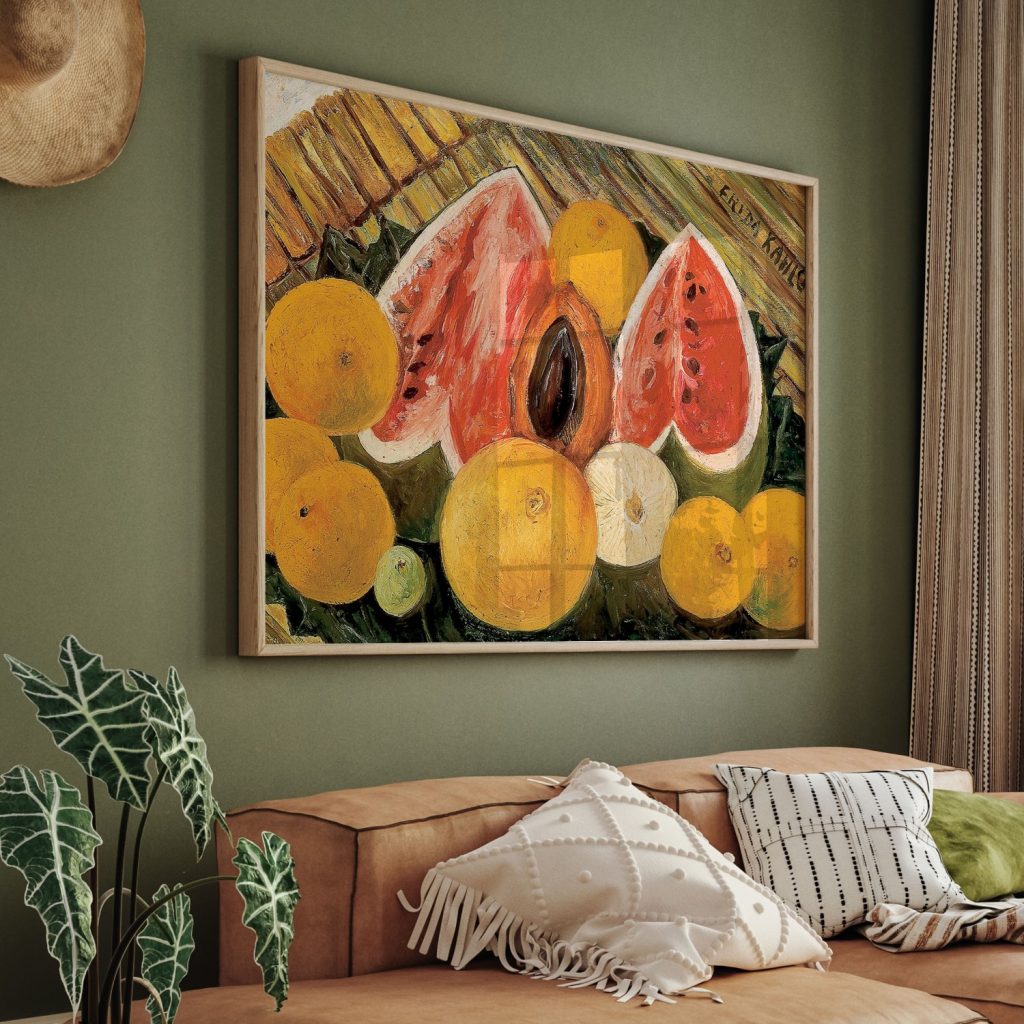 Still Life with Watermelons by Frida Kahlo (1953)