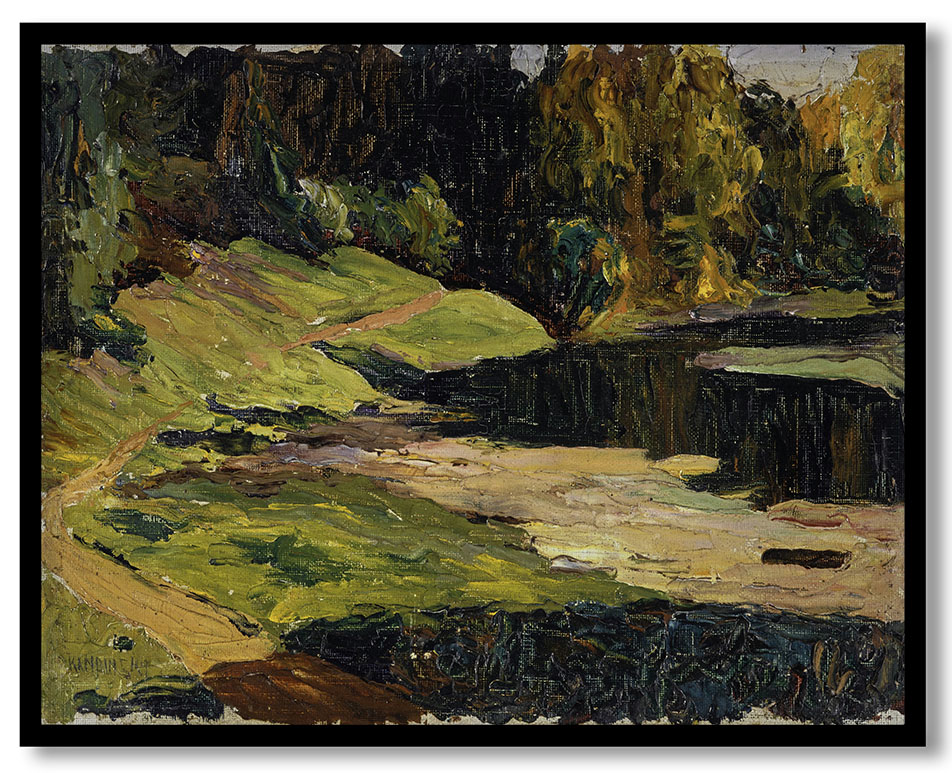 Akhtyrka, Park by Wassily Kandinsky (c. 1902)