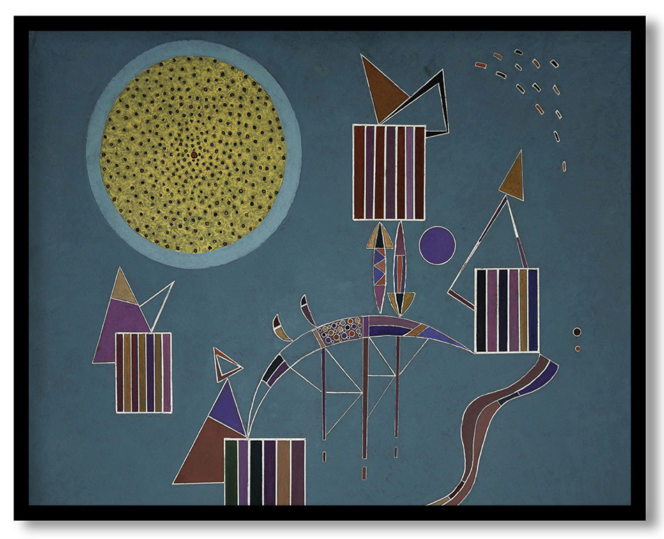 An Intimate Party by Wassily Kandinsky (1942)