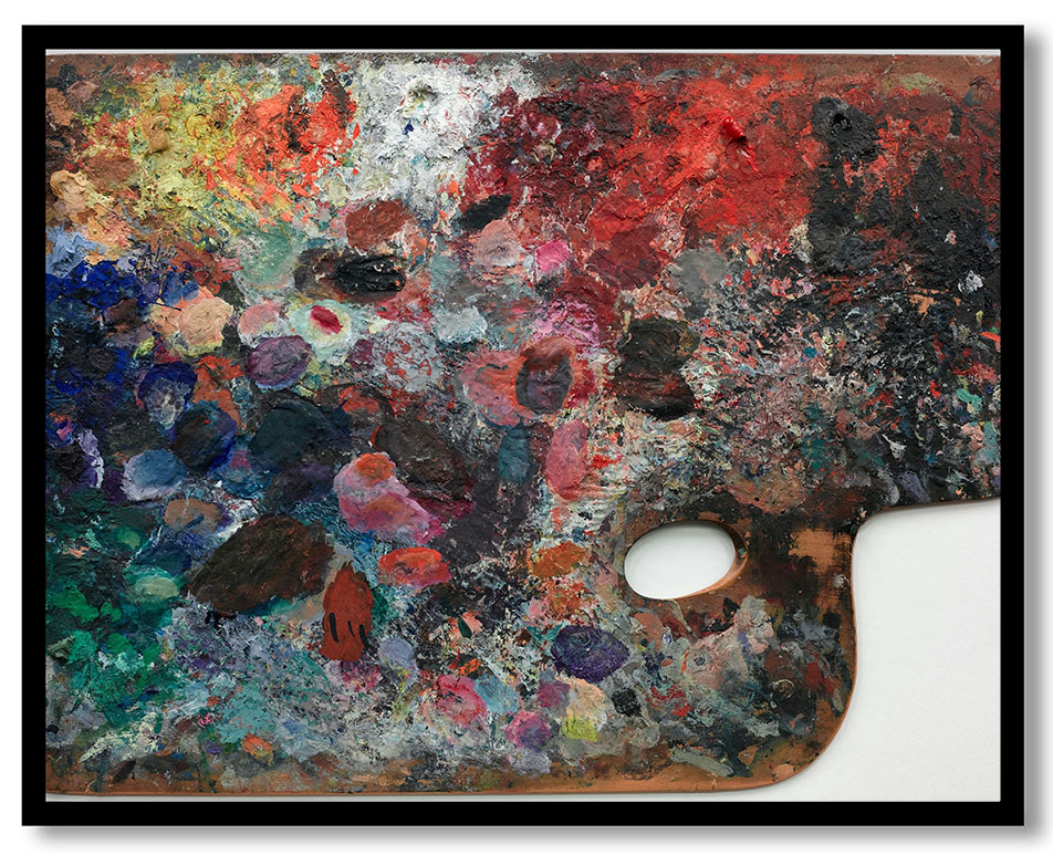 Palette by Wassily Kandinsky (c. 1939)