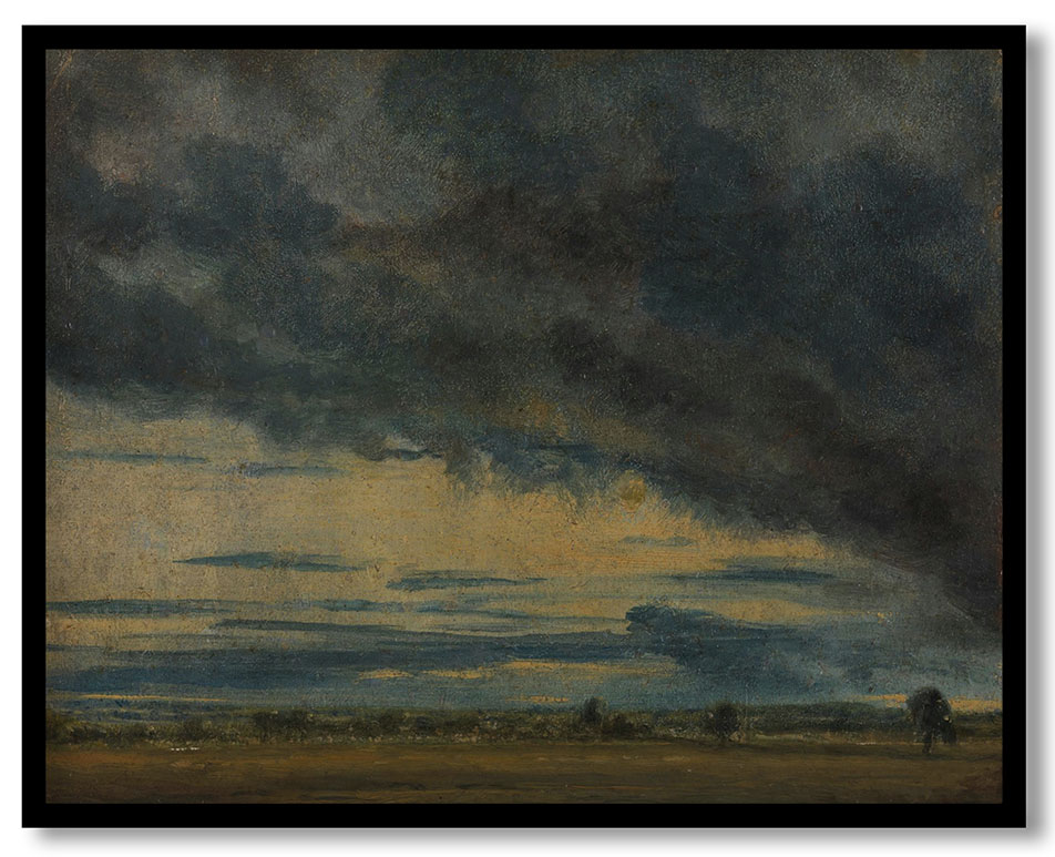 Cloud Study #1229 by John Constable (ca.1821)
