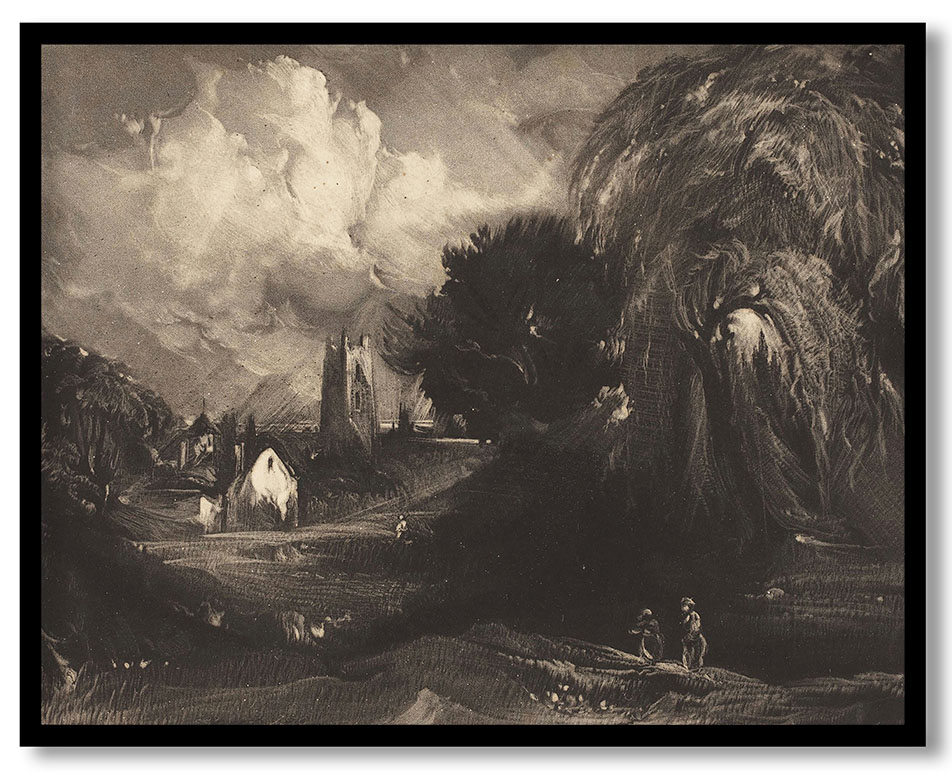 Stoke-by-Neyland by John Constable (in or after 1829)