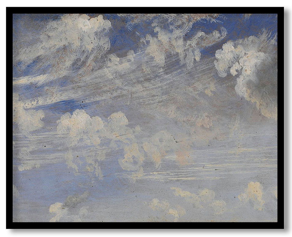 Study of Cirrus Clouds by John Constable (1822)