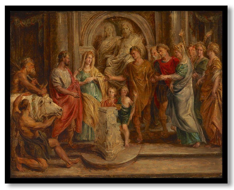 Constantine's Marriage by Peter Paul Rubens (1622)
