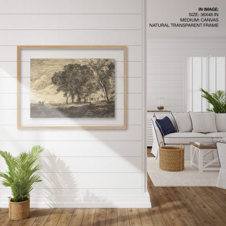 Hampton,Style,Living,Room,Interior,With,Frame,Mockup,,3d,Render