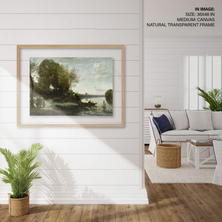 Hampton,Style,Living,Room,Interior,With,Frame,Mockup,,3d,Render