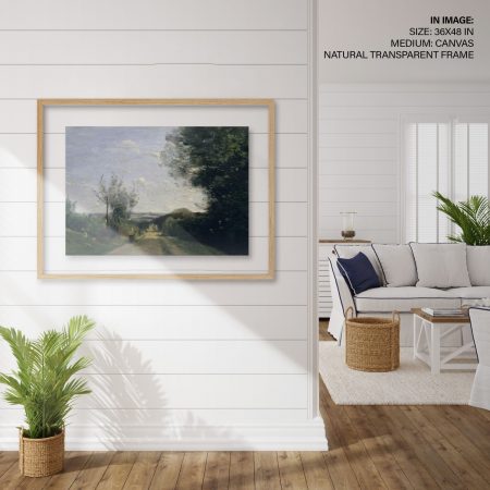 Hampton,Style,Living,Room,Interior,With,Frame,Mockup,,3d,Render