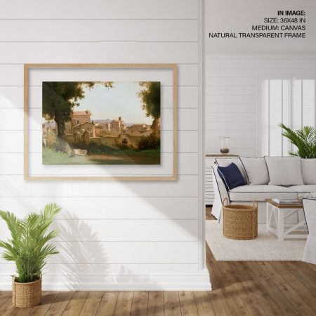 Hampton,Style,Living,Room,Interior,With,Frame,Mockup,,3d,Render