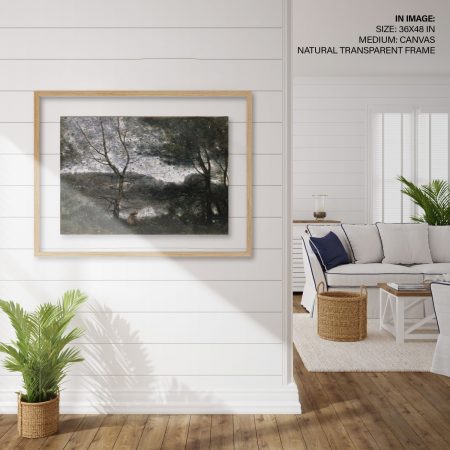 Hampton,Style,Living,Room,Interior,With,Frame,Mockup,,3d,Render