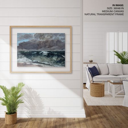 Hampton,Style,Living,Room,Interior,With,Frame,Mockup,,3d,Render