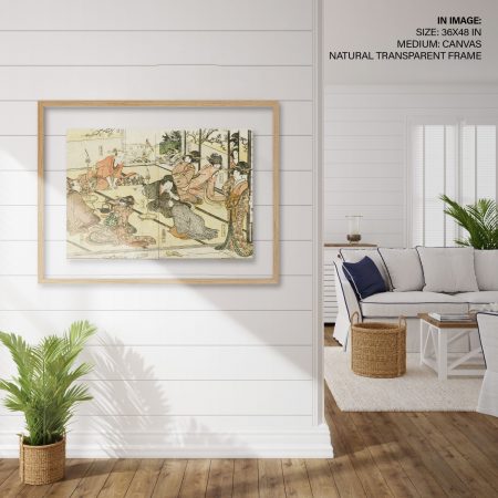 Hampton,Style,Living,Room,Interior,With,Frame,Mockup,,3d,Render