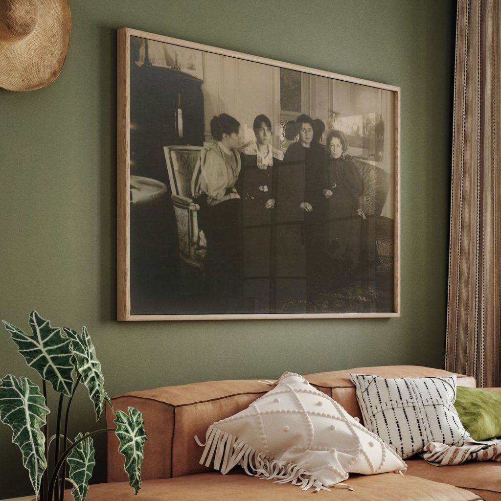 Paule Gobillard, Jeannie Gobillard, Julie Manet, and Geneviève Mallarmé by Edgar Degas (1895)
