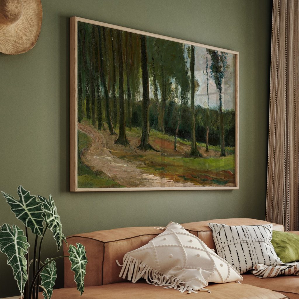 Edge of a wood by Vincent van Gogh