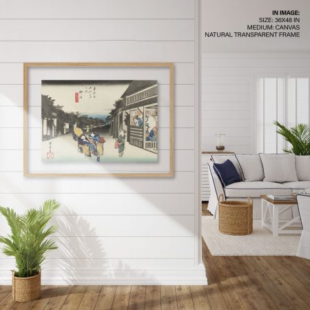 Hampton,Style,Living,Room,Interior,With,Frame,Mockup,,3d,Render