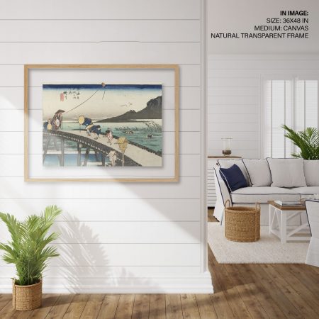 Hampton,Style,Living,Room,Interior,With,Frame,Mockup,,3d,Render
