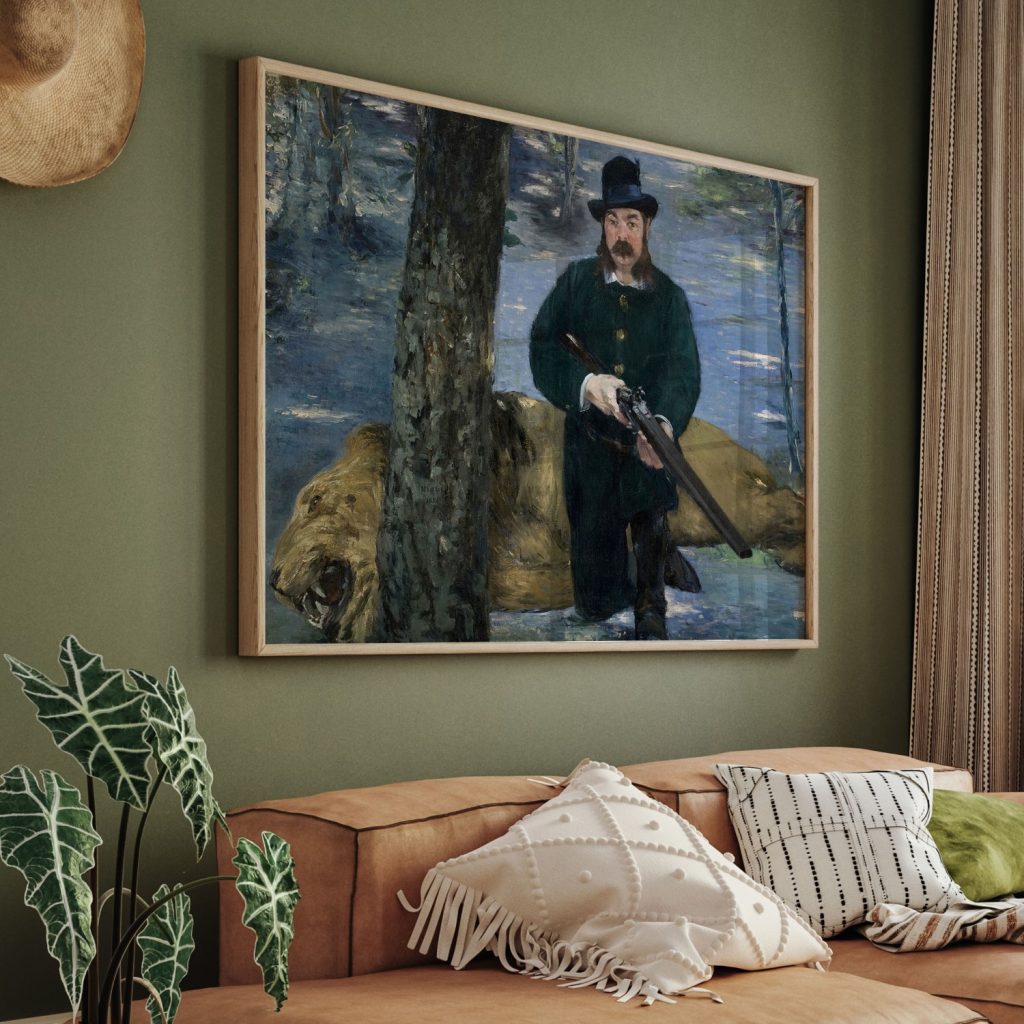 Mr. Eugène Petuiset, the Lion Hunter by Edouard Manet (1881)