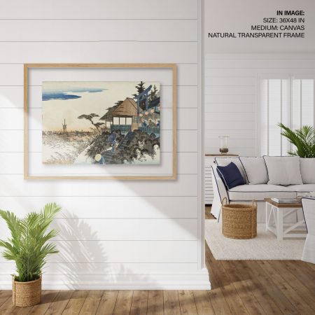 Hampton,Style,Living,Room,Interior,With,Frame,Mockup,,3d,Render