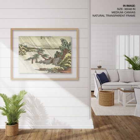 Hampton,Style,Living,Room,Interior,With,Frame,Mockup,,3d,Render