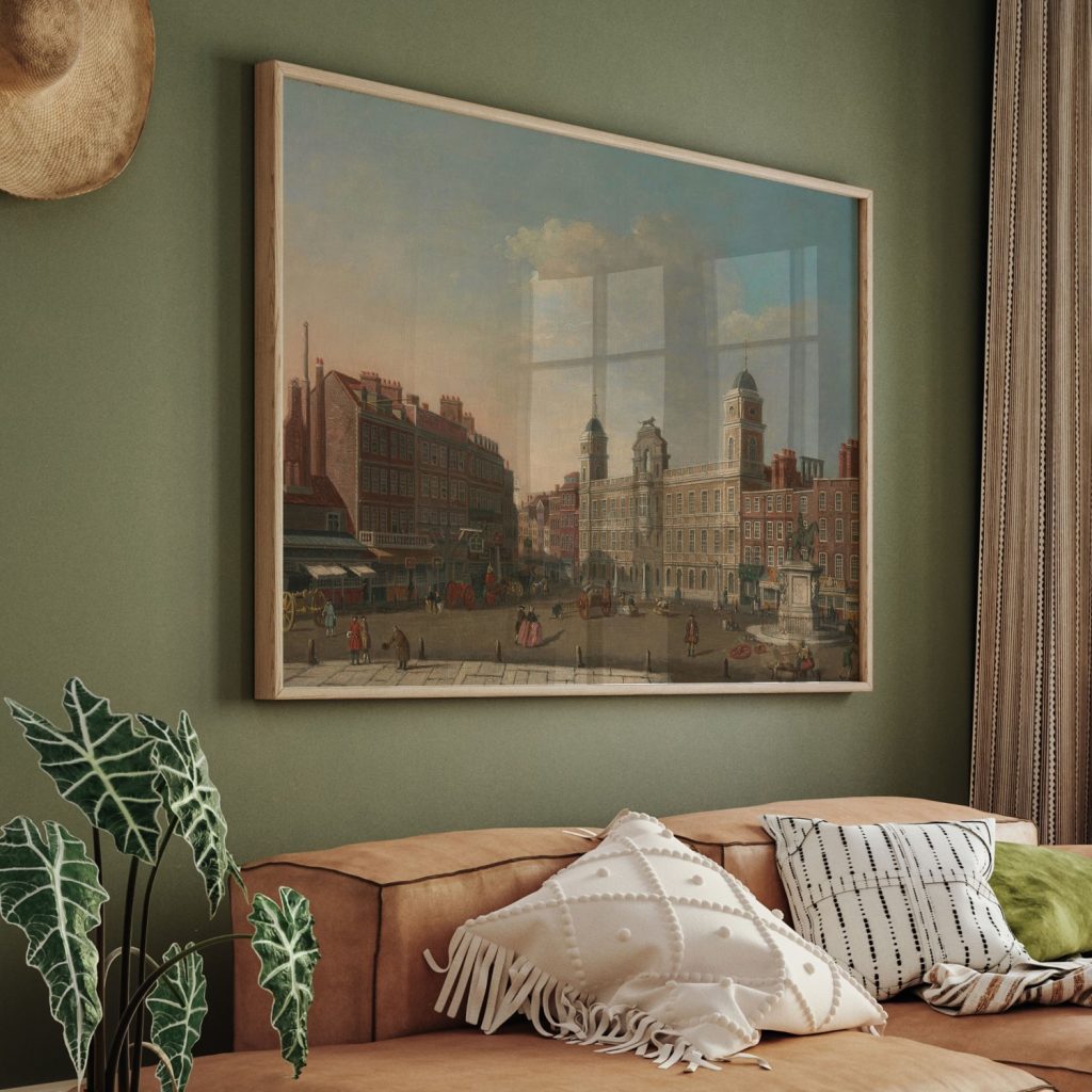 Northumberland House, London by Giovanni Antonio Canaletto (ca.1759)