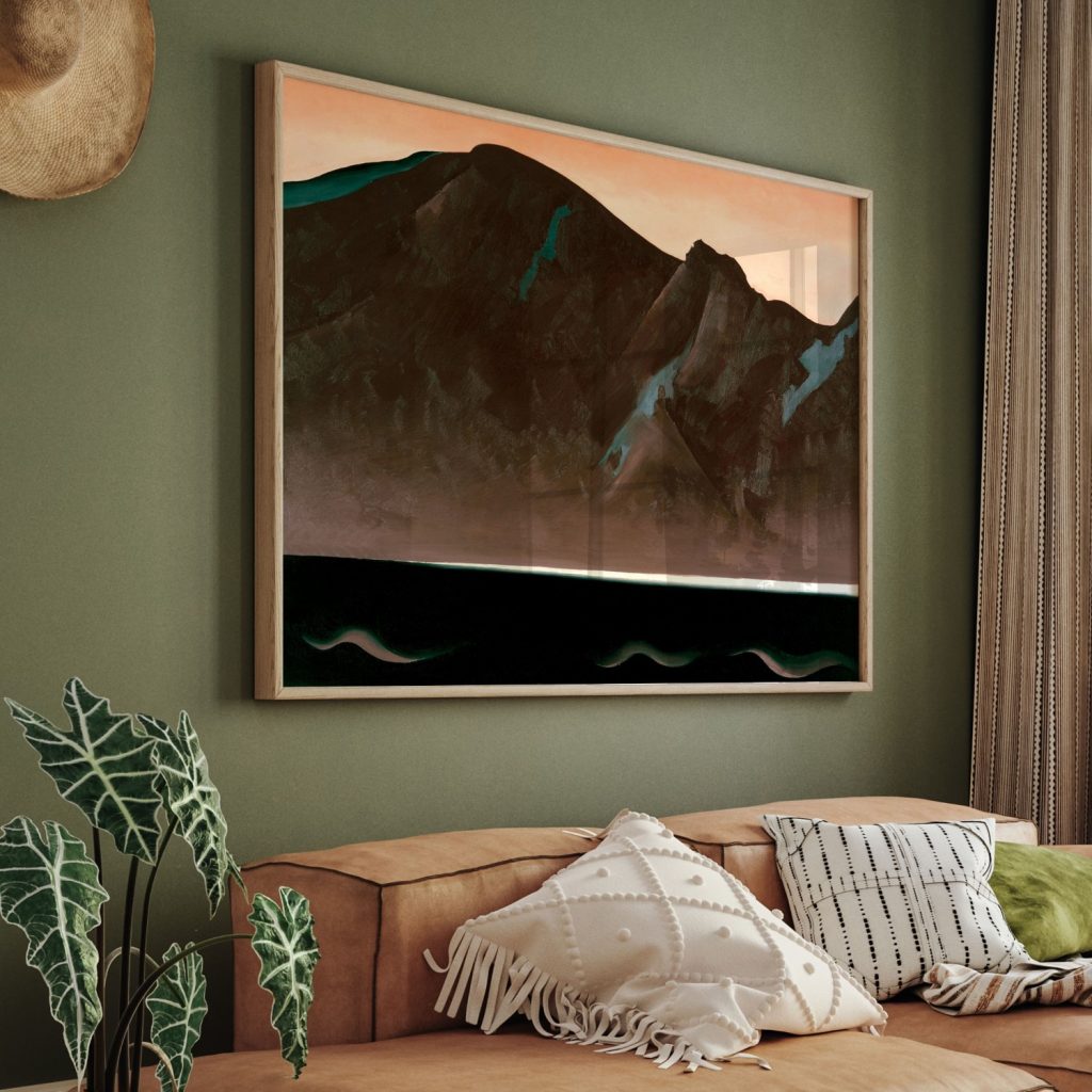 Mountain at Bear Lake - Taos by Georgia O'Keeffe