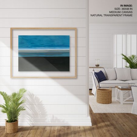 Hampton,Style,Living,Room,Interior,With,Frame,Mockup,,3d,Render