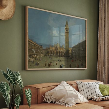 Piazza San Marco by Giovanni Antonio Canaletto (late 1720s)