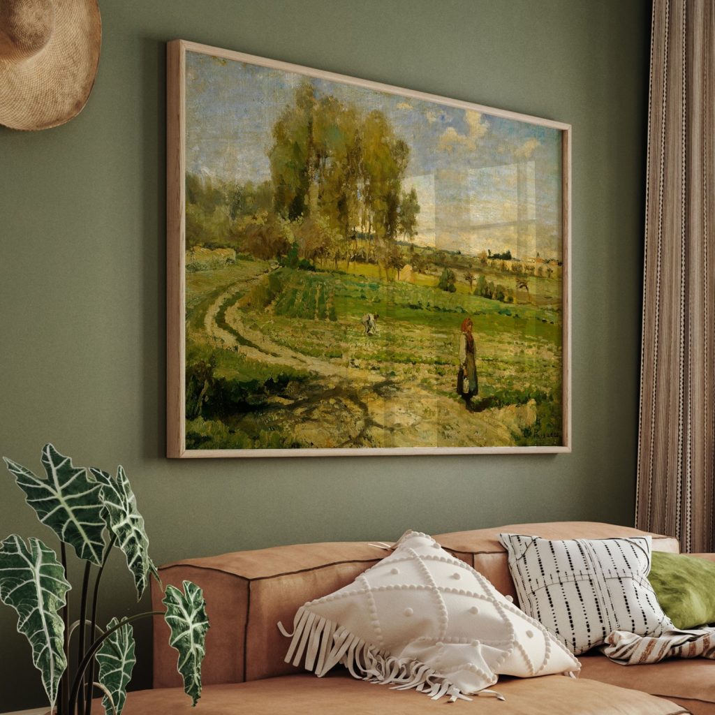 Giverny by Camille Pissarro