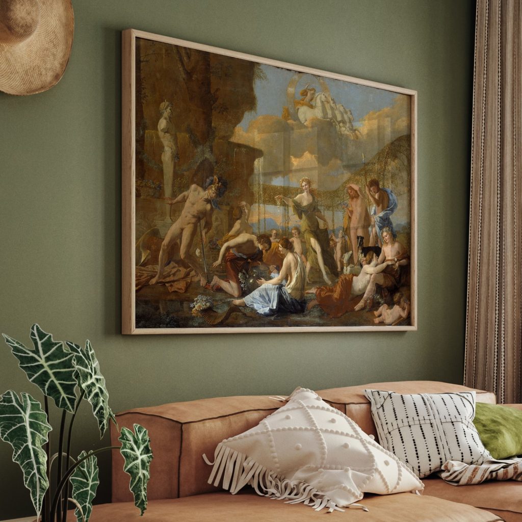 The Empire of Flora by Nicolas Poussin