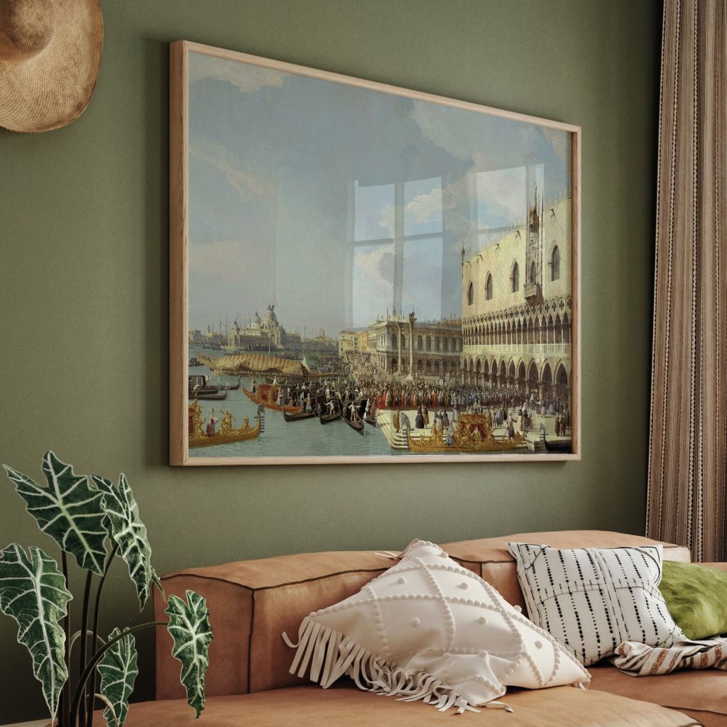 Reception of an Ambassador at the Doge's Palace by Giovanni Antonio Canaletto (c. 1730)