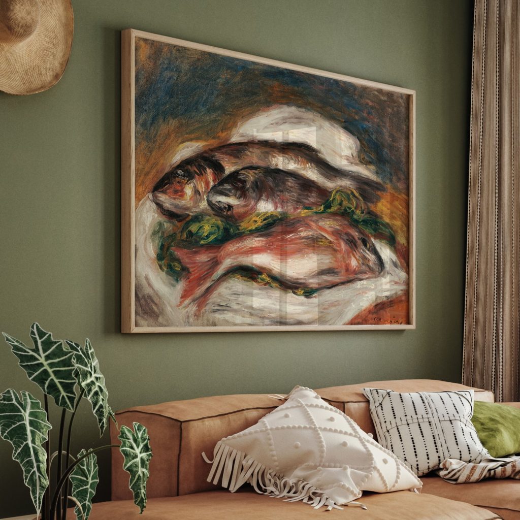 Les poissons by Pierre Auguste Renoir (1917)