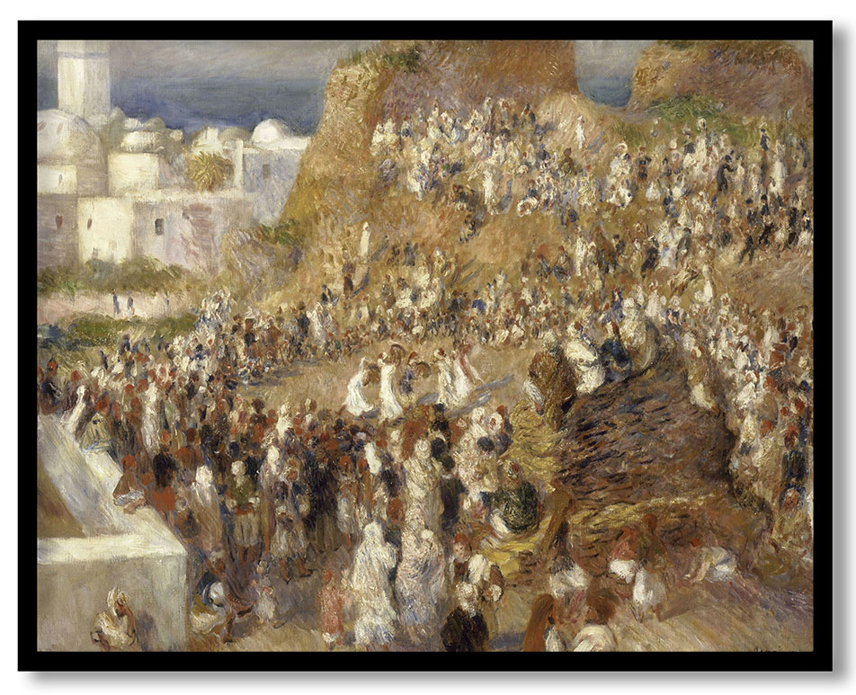 The Mosque by Pierre Auguste Renoir (1881)