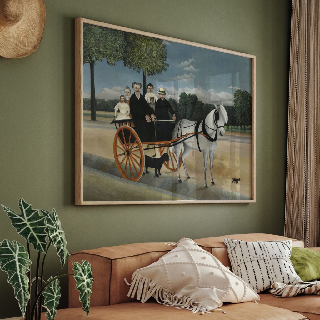 La Carriole du père Junier by Henri Rousseau