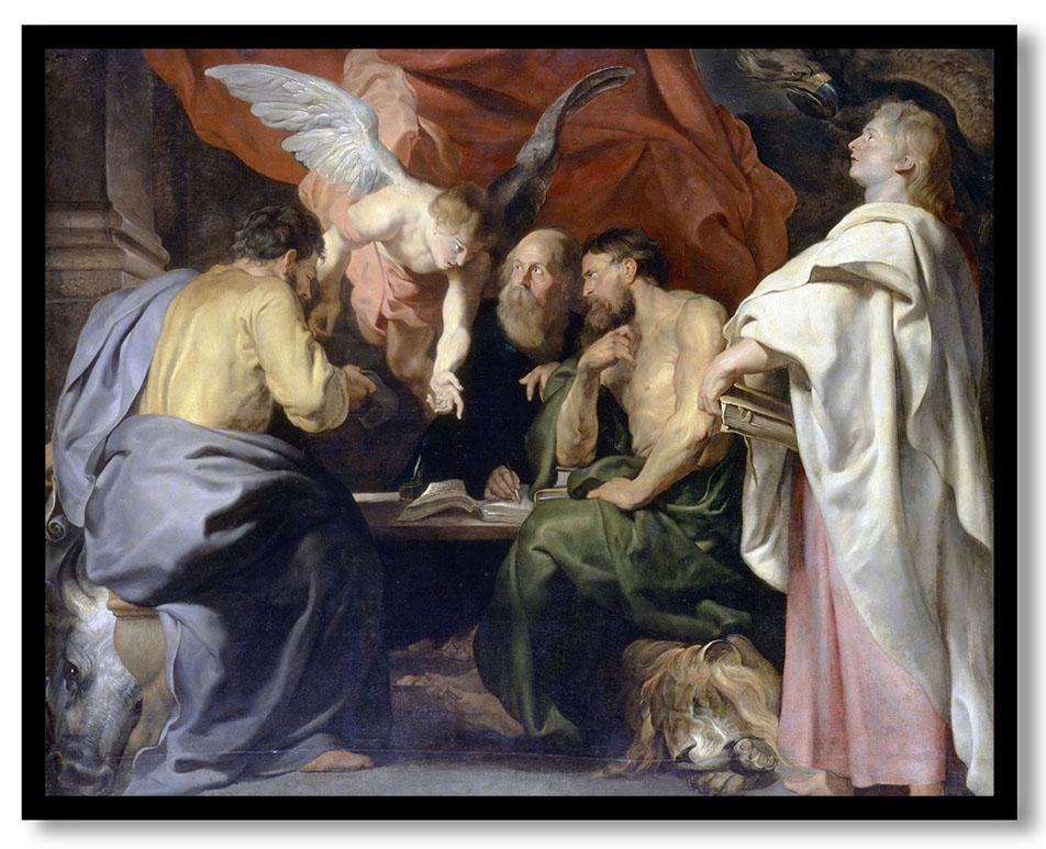 Die vier Evangelisten by Peter Paul Rubens (about 1614)
