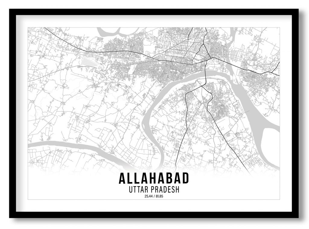 Allahabad gradient map