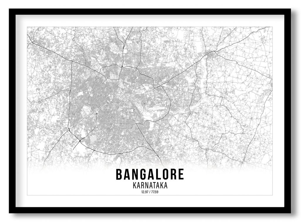 Bangalore gradient map