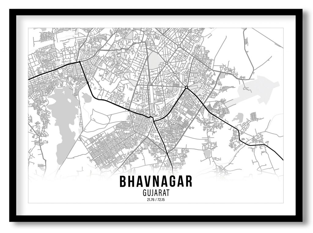 Bhavnagar gradient map