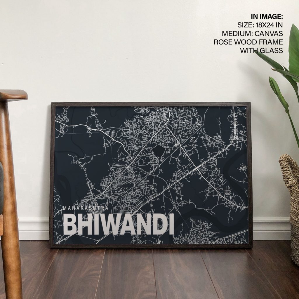 MAHARASHTRA BHIWANDI - City Map – Home Decor