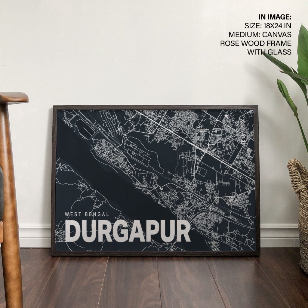 WEST BENGAL DURGAPUR - City Name – Wall Painting