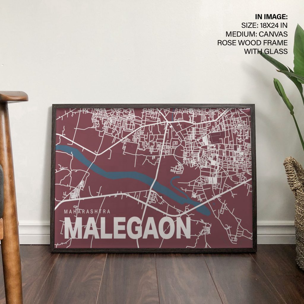 MAHARASHTRA MALEGAON - City Map – Home Decor