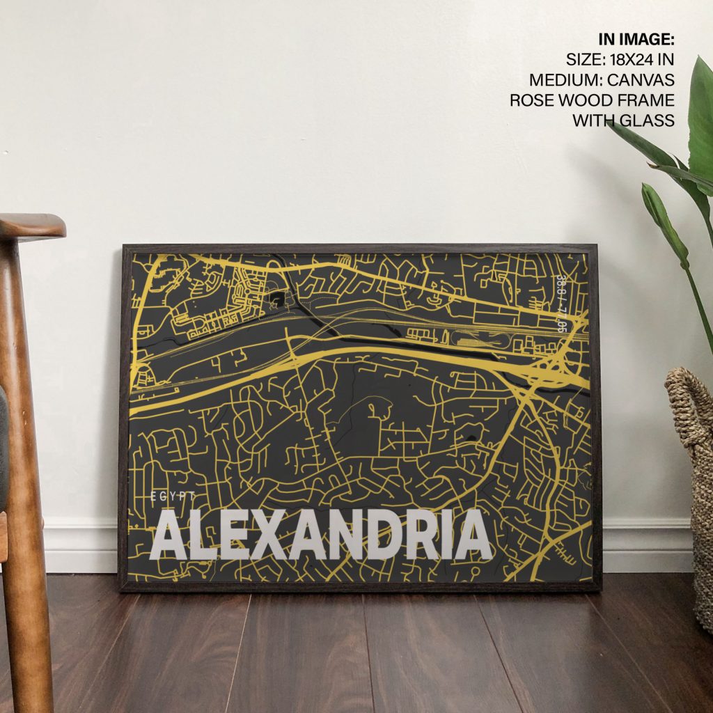 EGYPT ALEXANDRIA 38 8 77 05 - City Location Details – Wall Painting