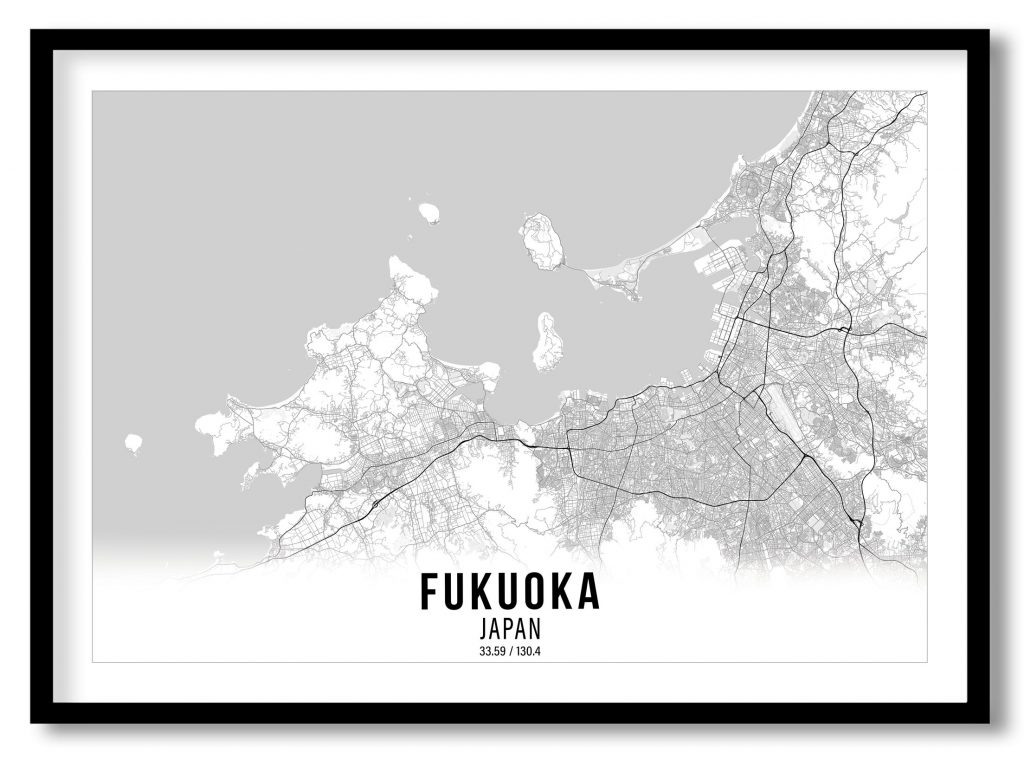 Fukuoka gradient map