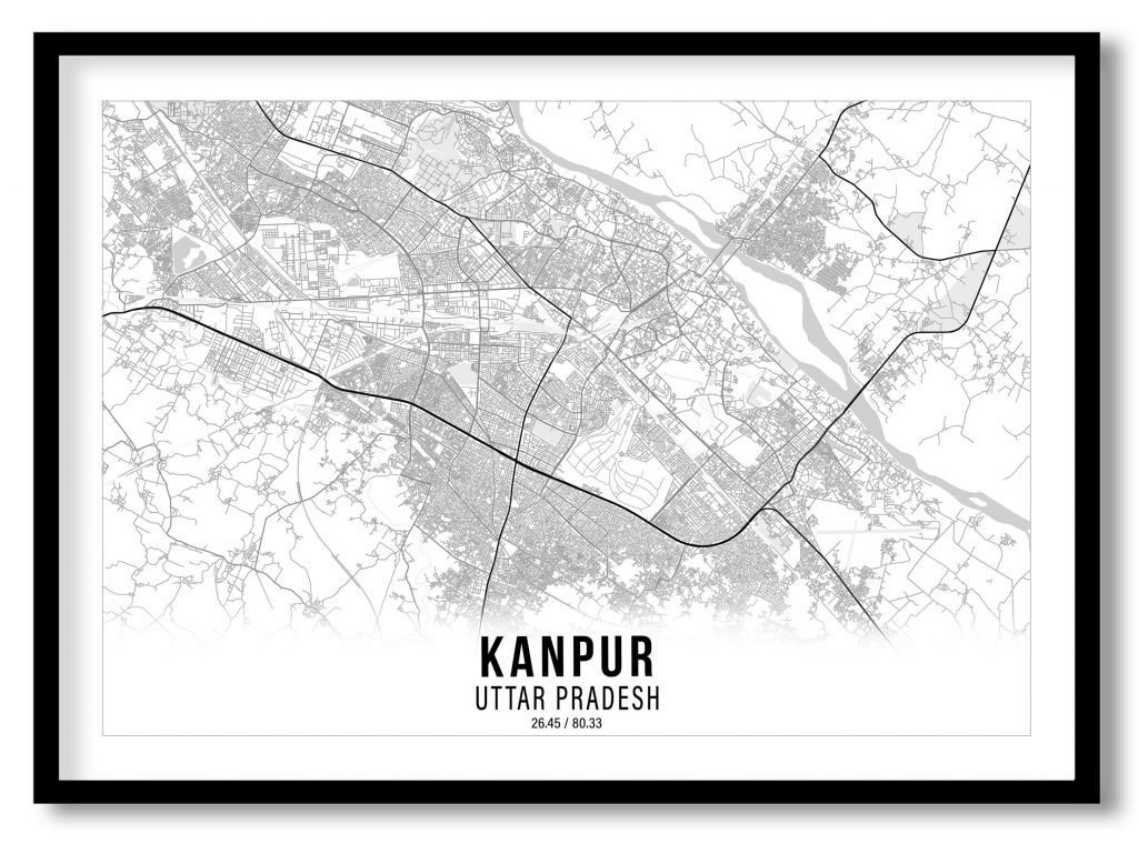Kanpur gradient map